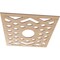 Ekena Millwork Chevron Wood Fretwork Pierced Ceiling Medallion, Alder, 26"OD x 6 3/4"ID x 1/4"T CMWP26X26X0250CHAL - alternate 4